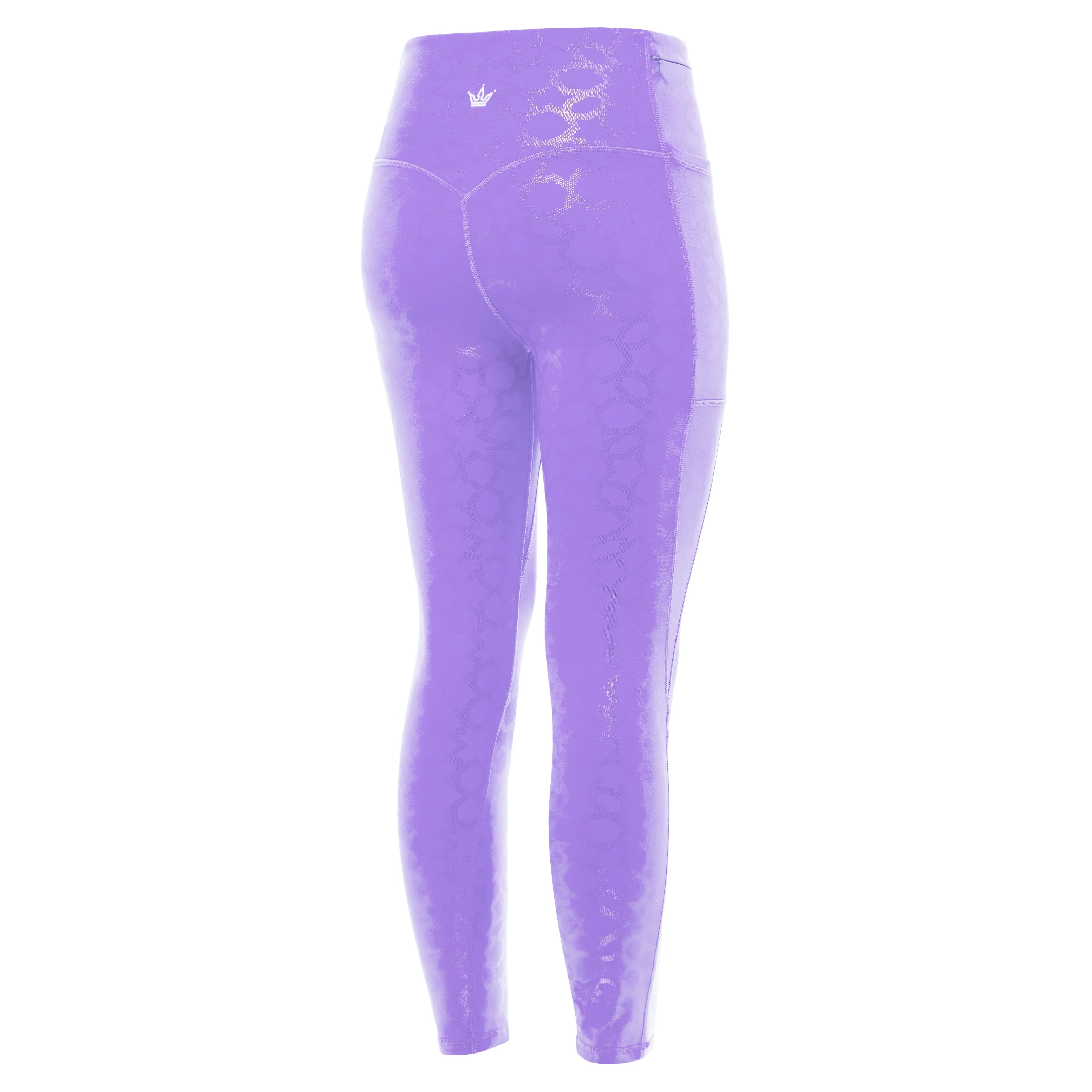 Arabian Nights Princess Leggings - Purple For Teens Soft Touch