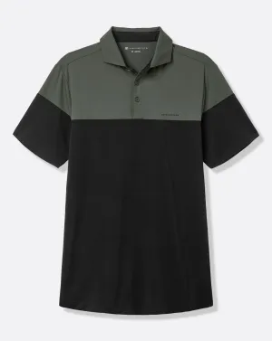 Button-Down Collar Office Appropriate Heater Pro Color Block Polo