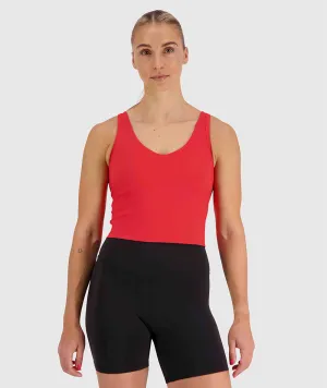 Ribbed Bra Top Breathable Support