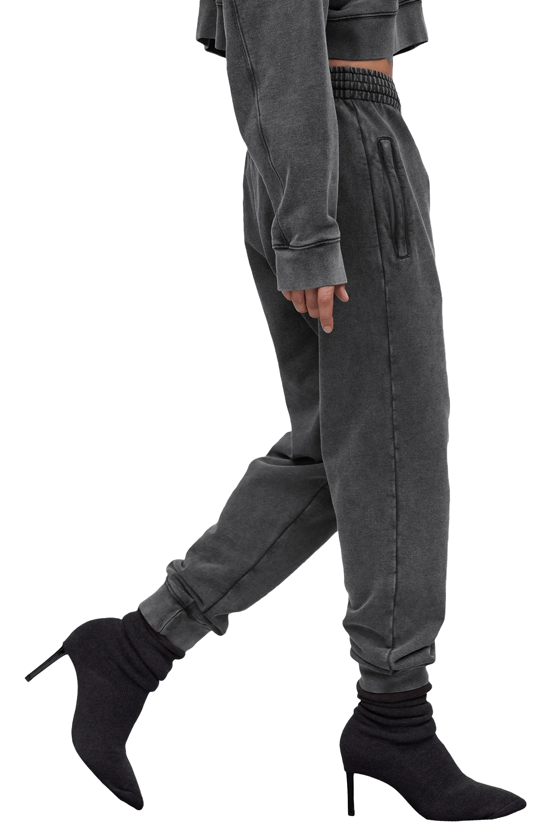 Durable Twill JOGGERS - Gray Vintage