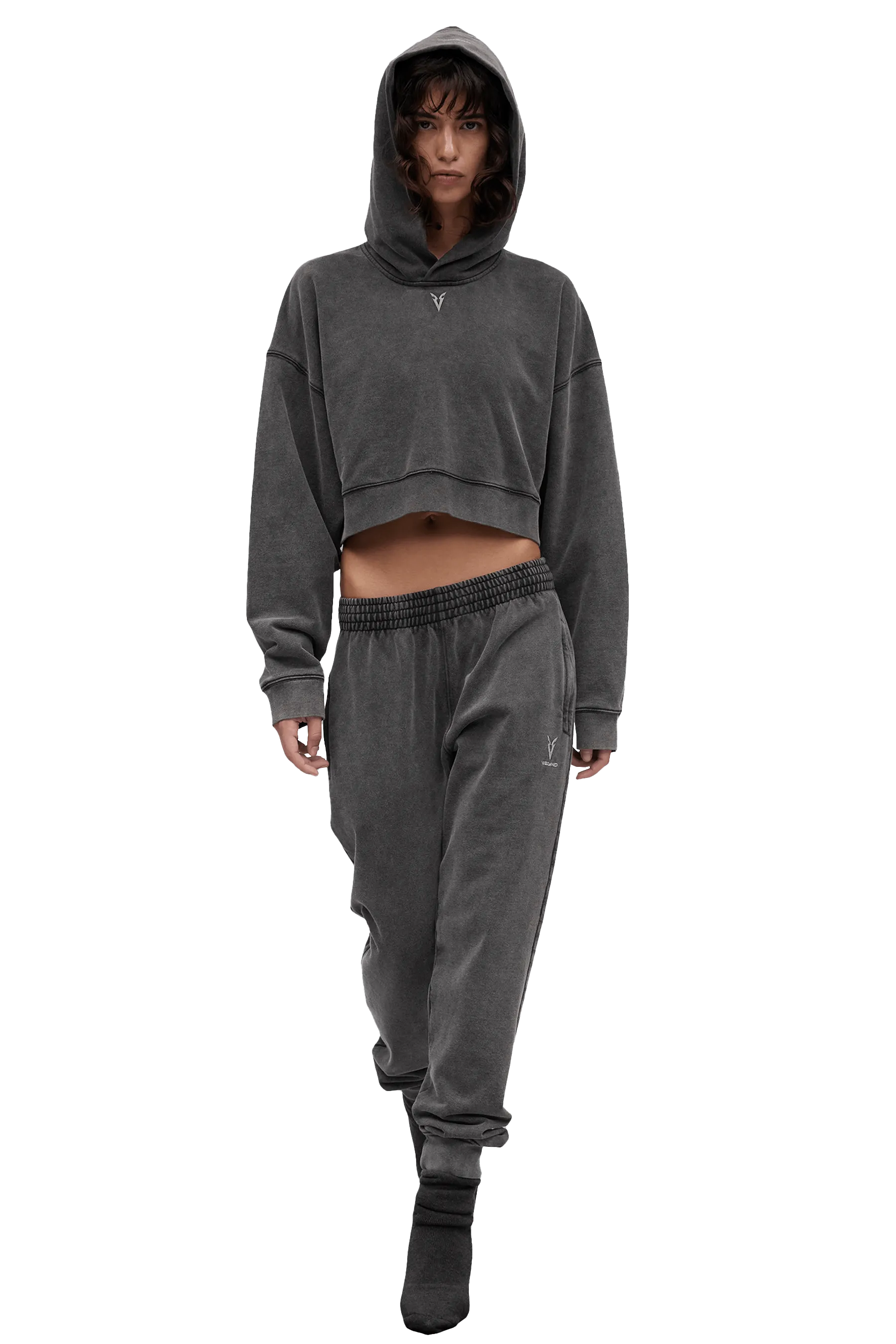 WrinkleResistantMaterial JOGGERS - Gray Vintage