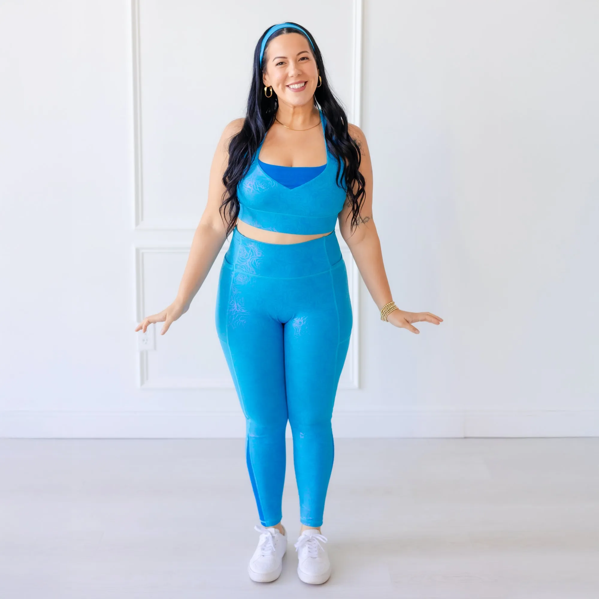 Beauty Sleep Princess Leggings - Blue Morning Jog Slim Fit