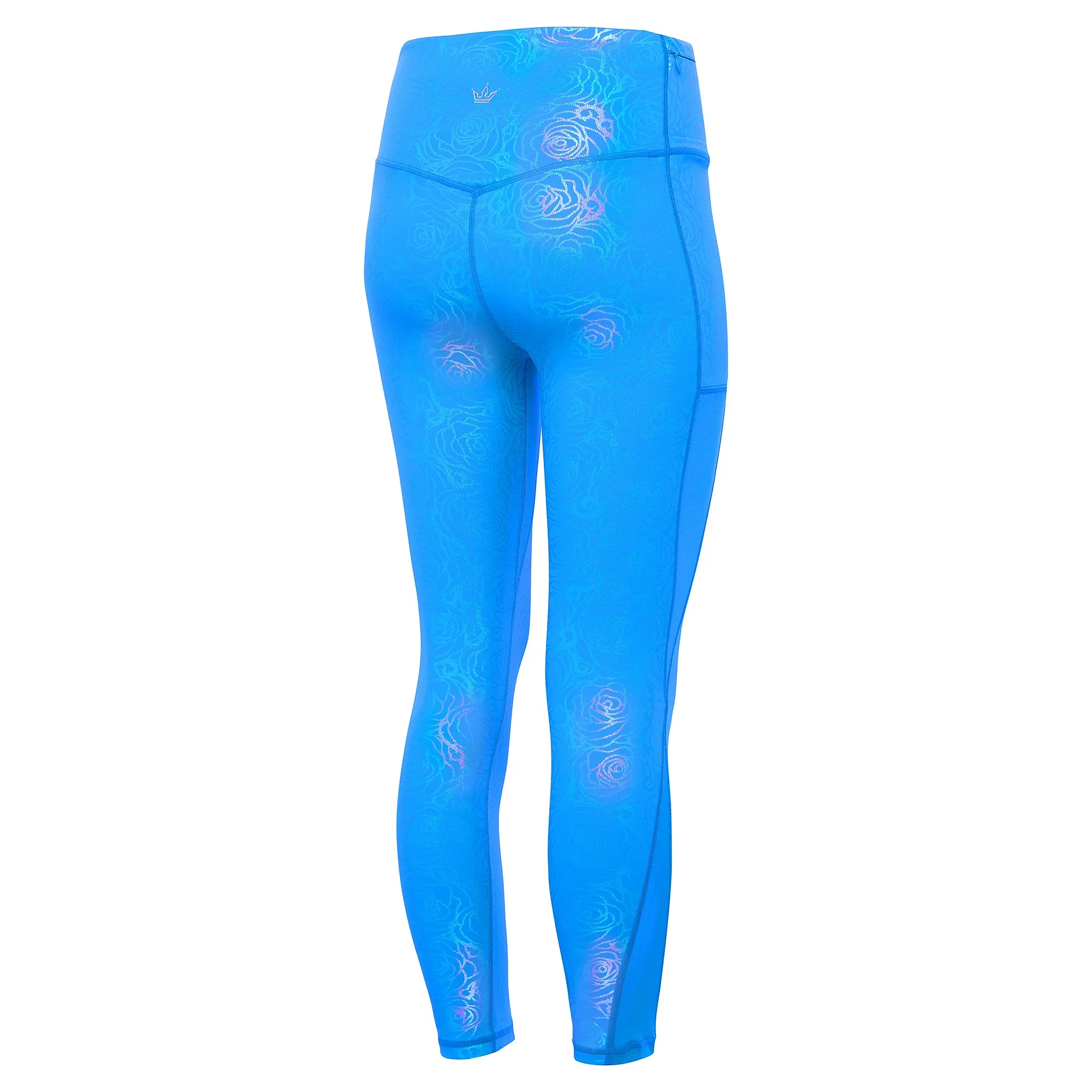 Beauty Sleep Princess Leggings - Blue Flexible Wear City Walk Breathable Fabric Morning Stretch
