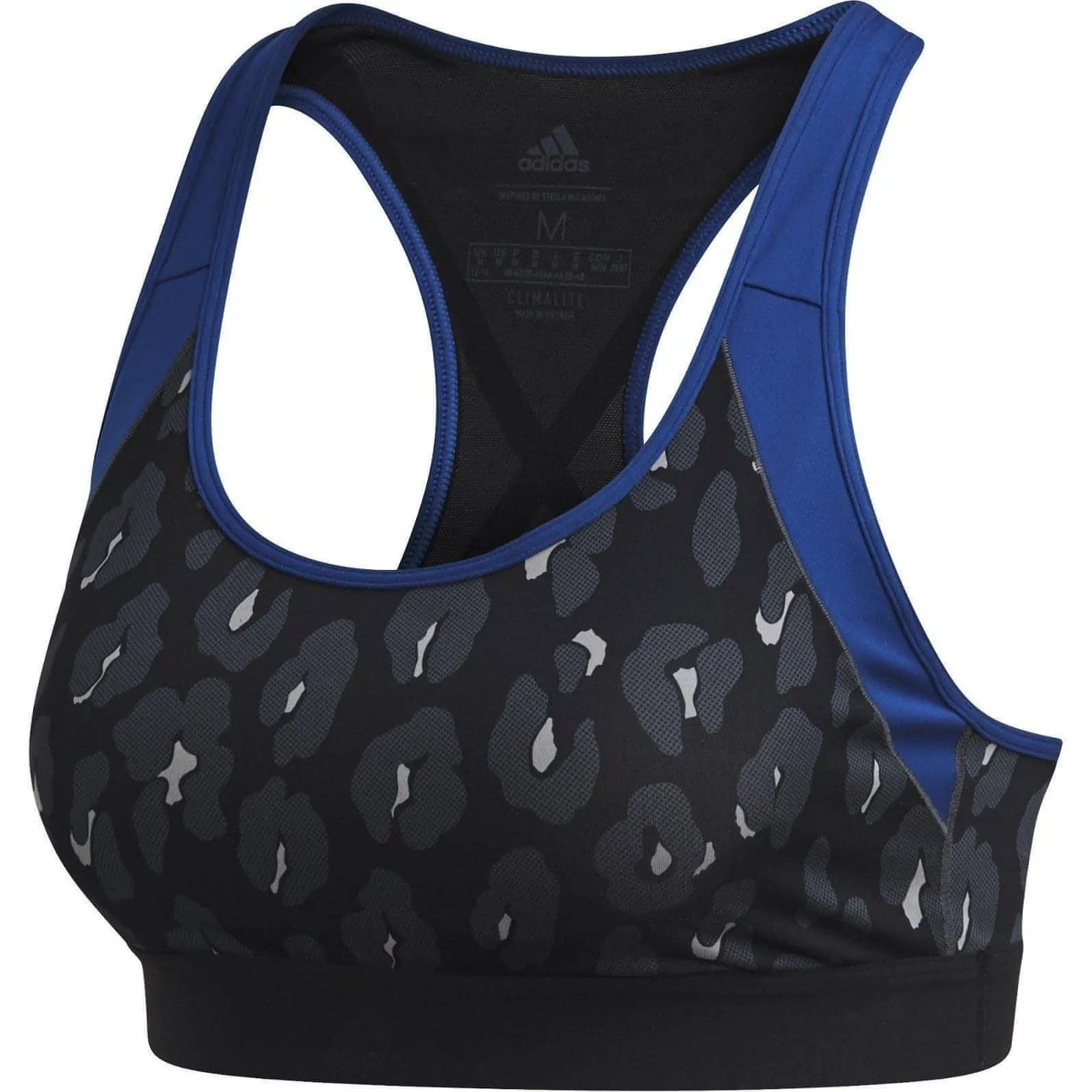 Customizable seams adidas Don't Rest Iteration Womens Sports Bra - Black