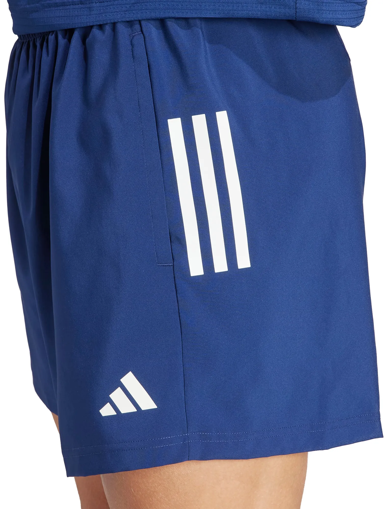 adidas Own The Run 7 Inch Mens Running Shorts - Blue tall sizing Festival wear