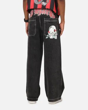 Ed Hardy Lucky Jeans Black Breathable Lining