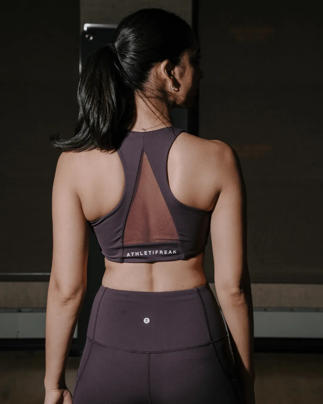 Supportive Closure [CORE] Racerback Sportsbra - Merlot