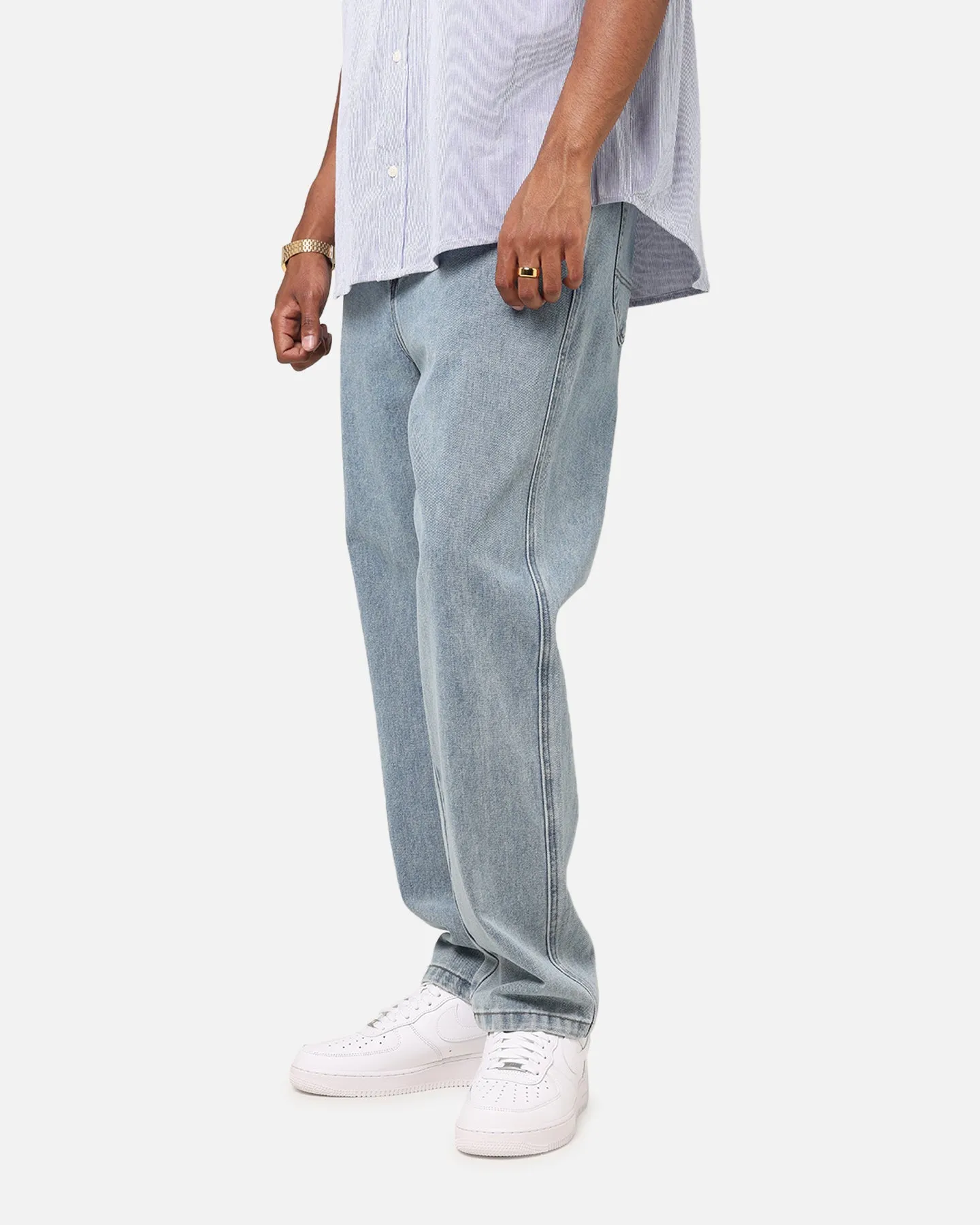 Ultra Basic S Double Denim Standard Jeans Denim Fade