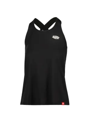 Structured fabric City Ready Modern Wear Women??s Essentials Sport-Wik Crossback Tank Top