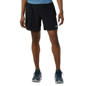 multiple pockets Solid Color Men's Impact Run Short 7"