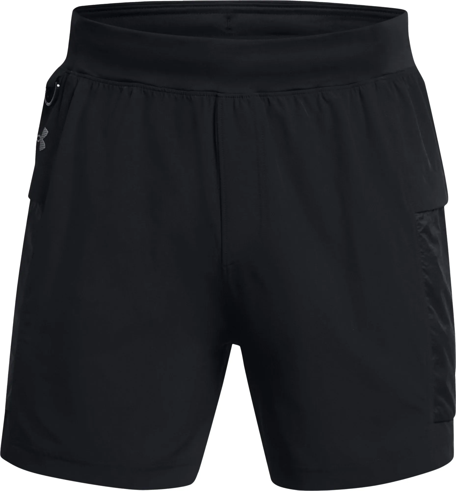 Under Armour Launch Trail 5 Inch Mens Running Shorts - Black Slimming Effect snowboarding apparel