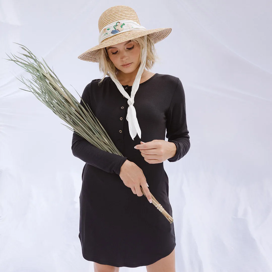 Quick Core OdorResistantClothing Serenity PJ Dress, Black
