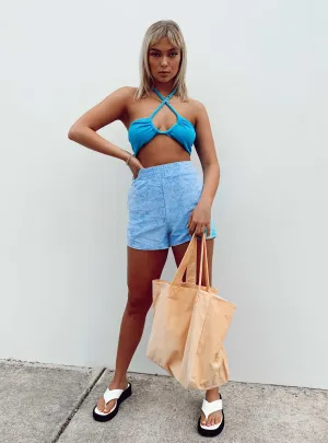Morgan Shorts Blue QuickDrying Fiber