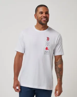 Eco Certified Fiber Eco Friendly Fabric Boston Red Sox Sunset Slam 2.0 Tee