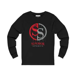 Moisture Control Fabric Casual Elegance Men Long Sleeve BLK SS Drip Long Tee