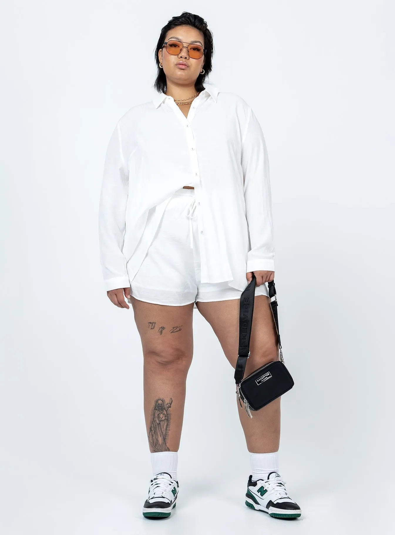 Luxury Core The Chloe Set White Curve
