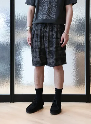 Jacquard Crinkle Shorts Spark Mood Summer Air
