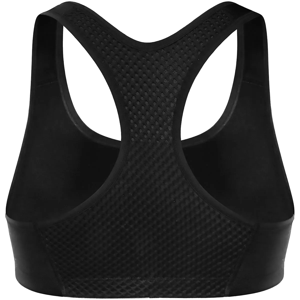 Shape retention seams Shock Absorber Active Crop Top Womens Sports Bra - Black