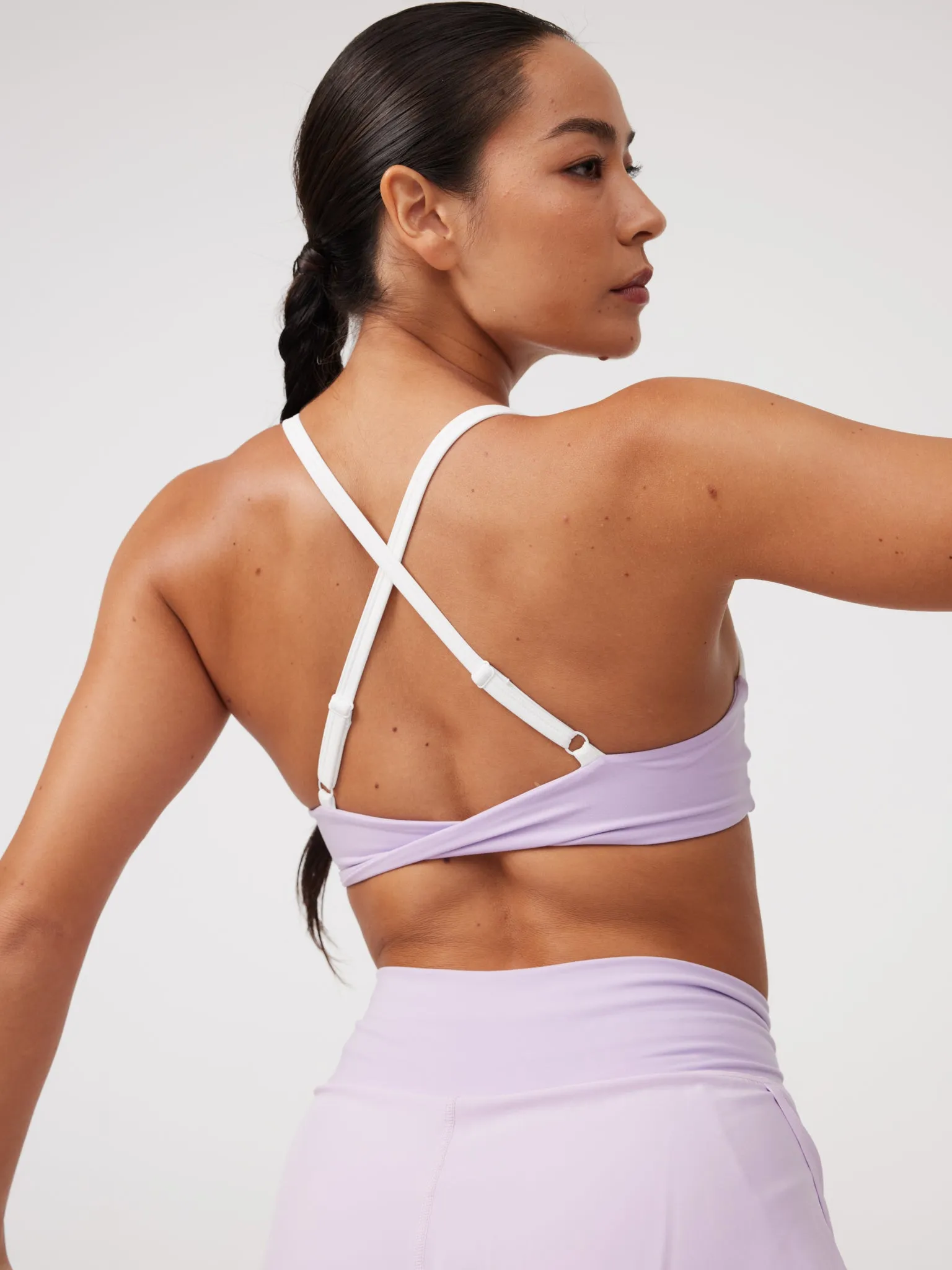 Twist Bra in Whisper All-day Comfort Breathable Material