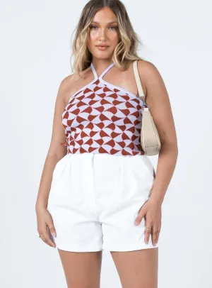 EasyAdjustment Rhanni Shorts White