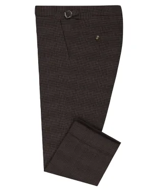 Essential Wear Loro Piana: Maroon Off-white Nailshead
