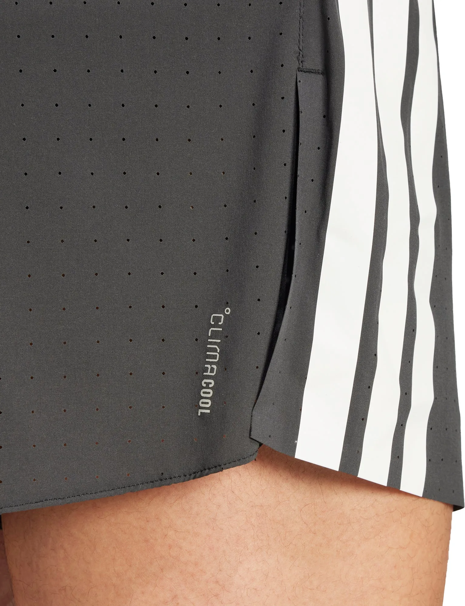 adidas Adizero 3 Inch Split Mens Running Shorts - Black Limited Edition