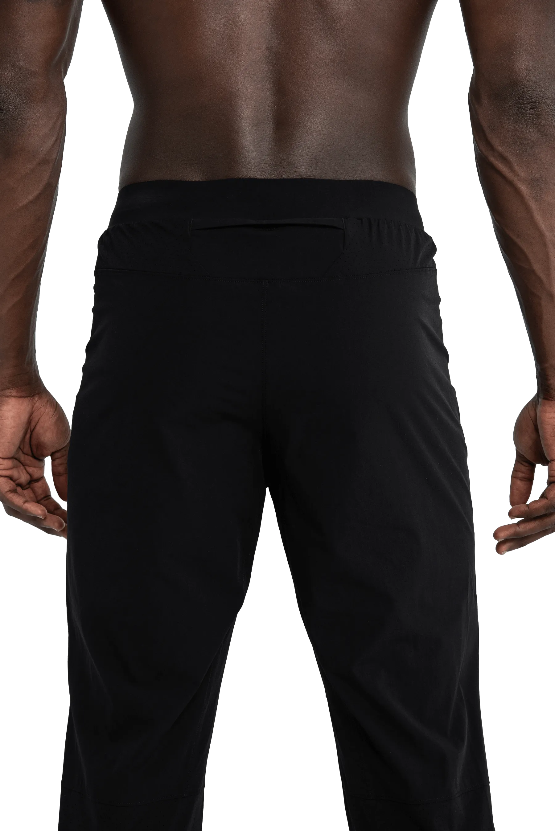 Ultraviolet Protection TAPERED JOGGERS - Black