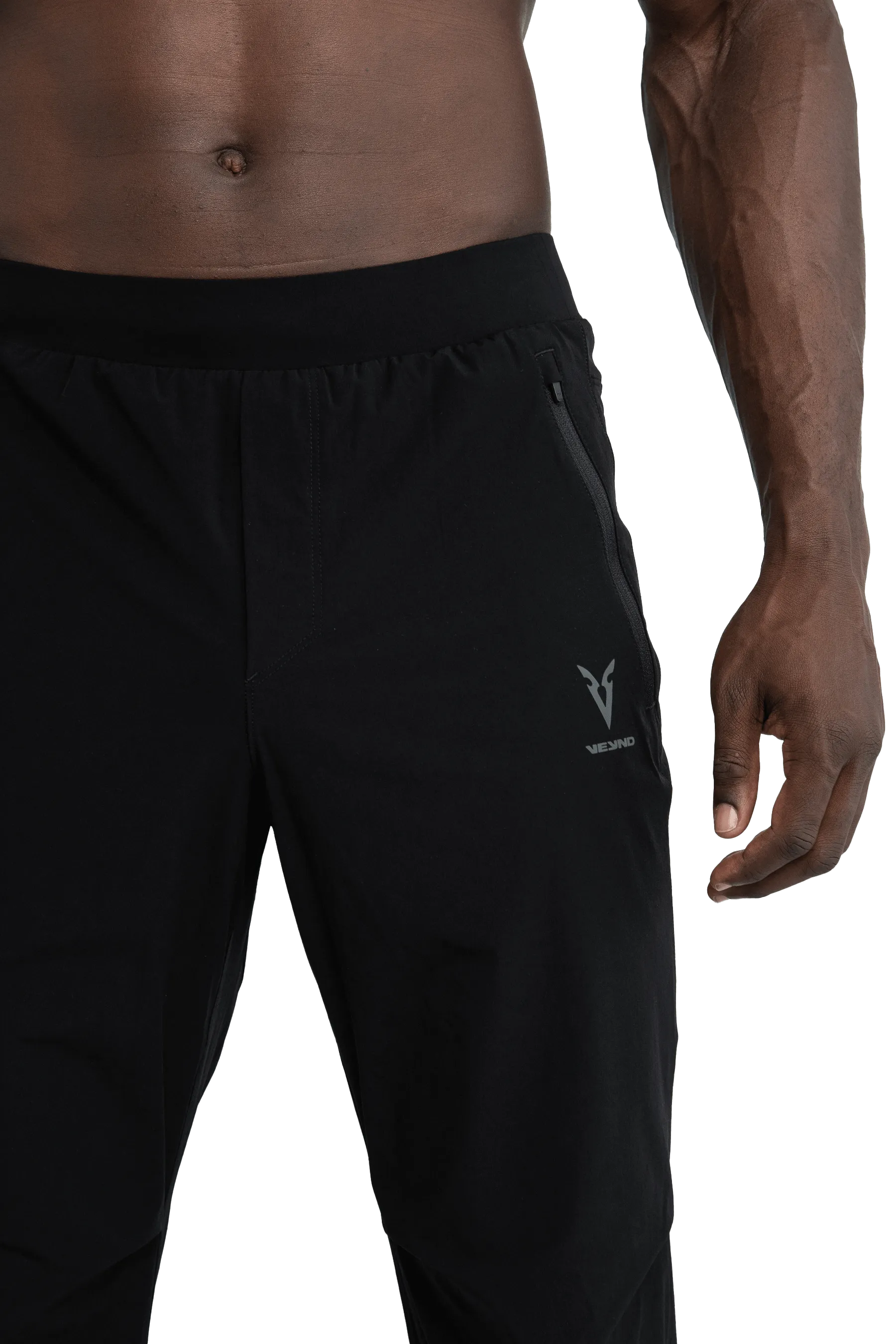 TAPERED JOGGERS - Black OdorControlTech AntiClingFabric