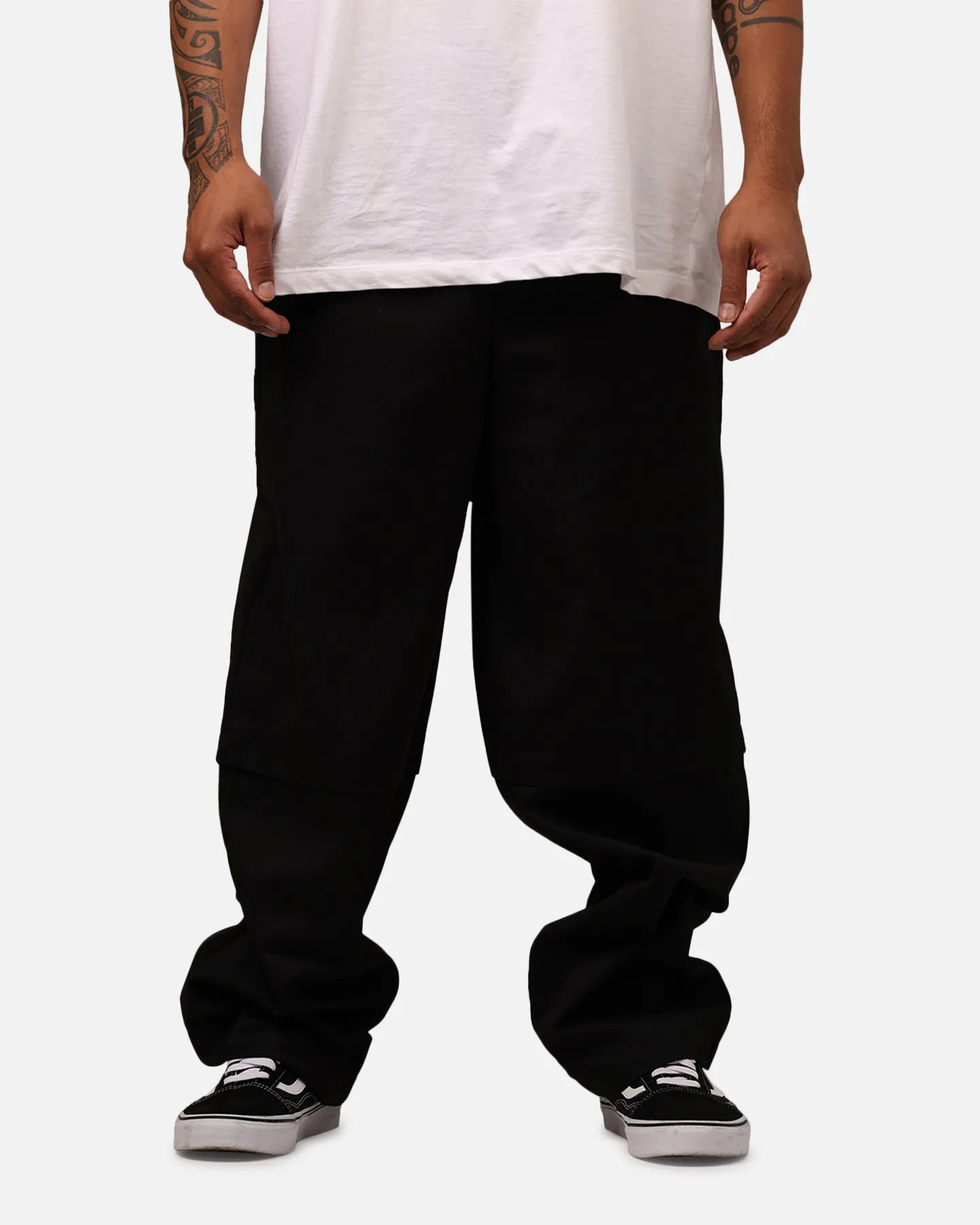 High Quality Eco Friendly MNML Hello Preppy Pants Black