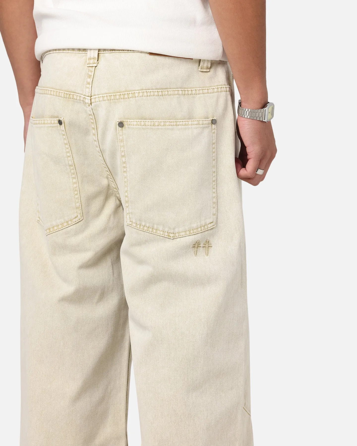 Smart Casual Quick Drying Fabric Saint Morta Amplus Jeans Dirty Blonde