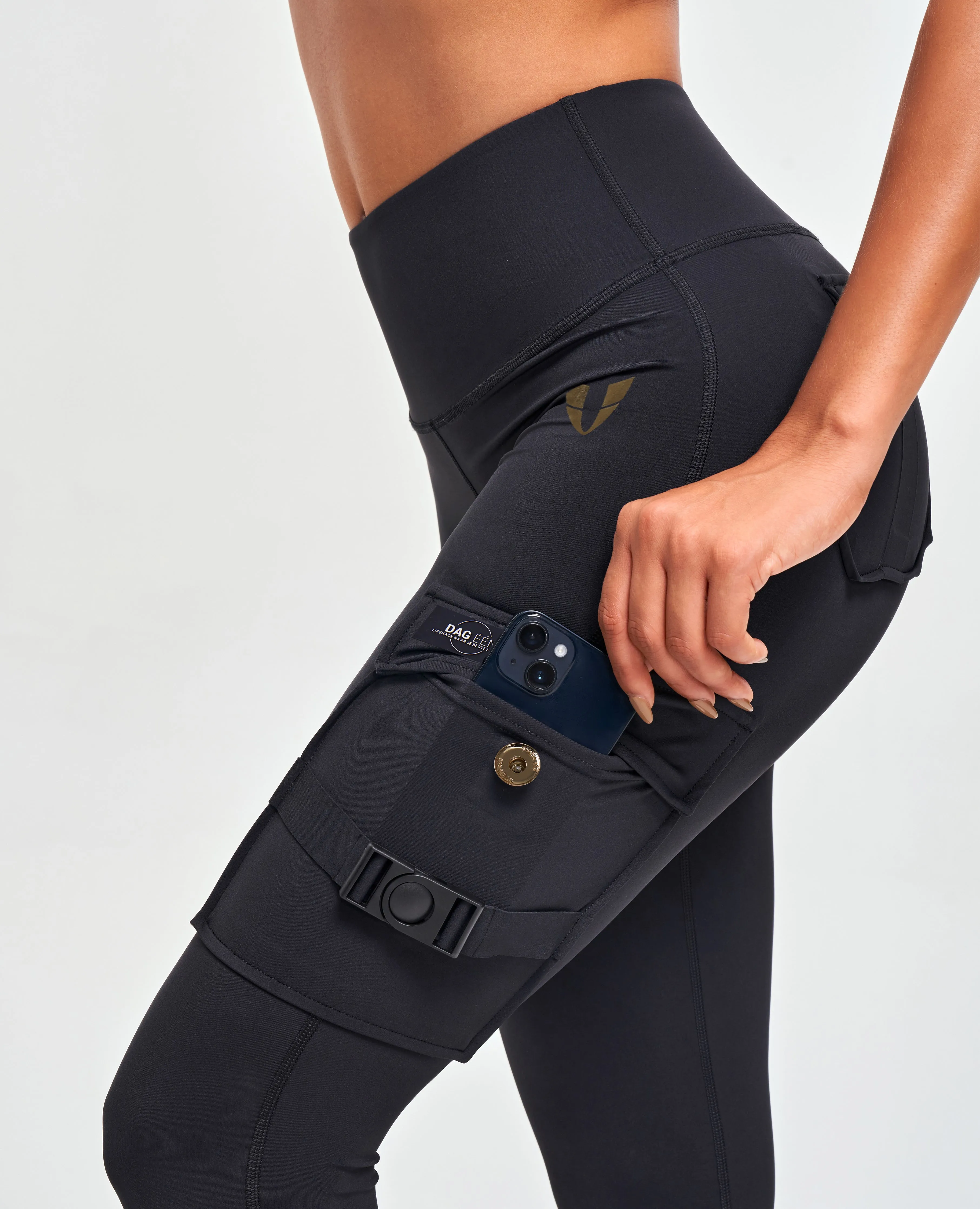 CombatFit Cargo Pants - Black Natural Touch