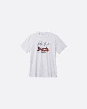 Casual and Soft Atlanta Braves Strike One Tee