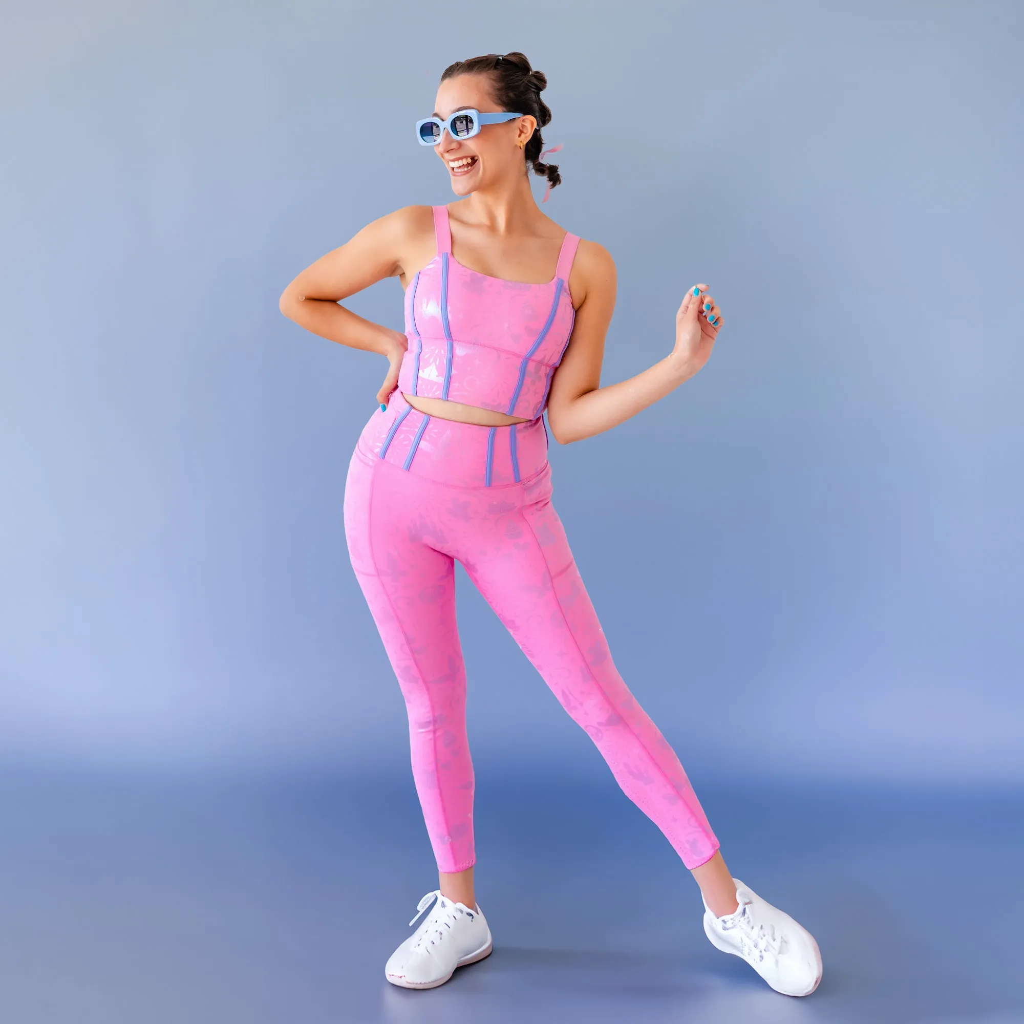 Happiest Castle Leggings All Purposewear Rib Knit Mountain Hike
