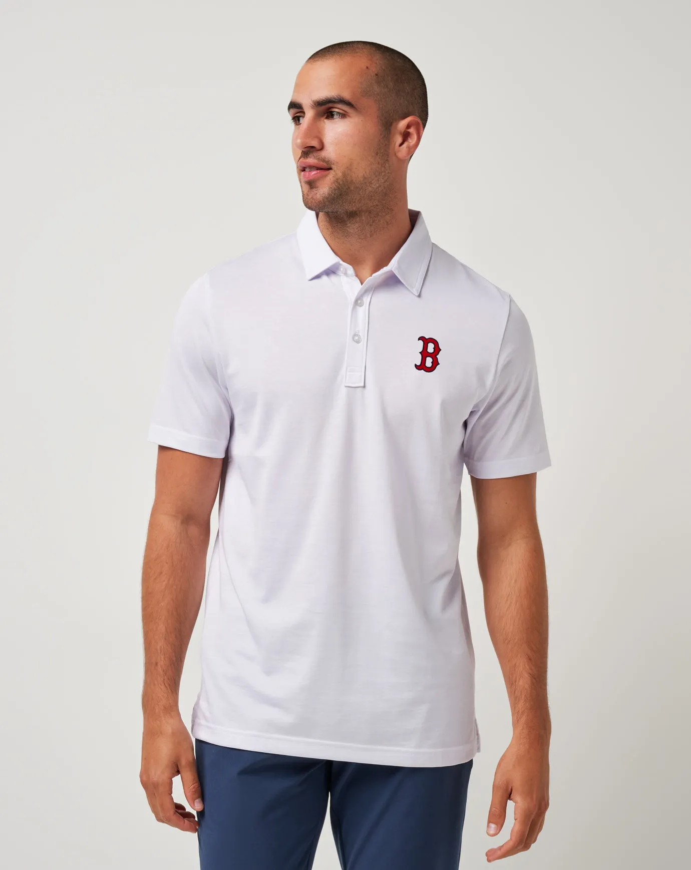 Boston Red Sox The Zinna Polo Snap Button Closure