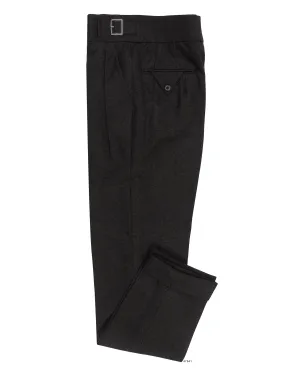 Gurkha Pant in VBC Dark Choco Flannel Comfort and style