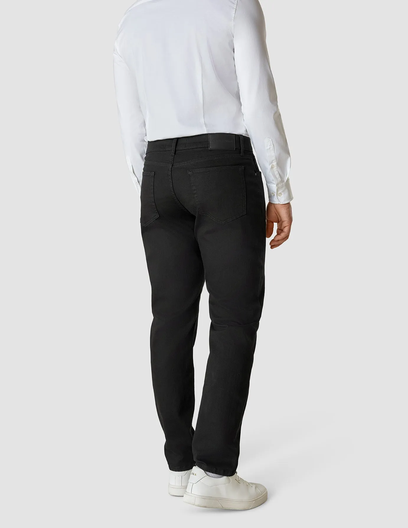 Family Style Minimalist Style Date Night Classic Jeans Regular Stay Black