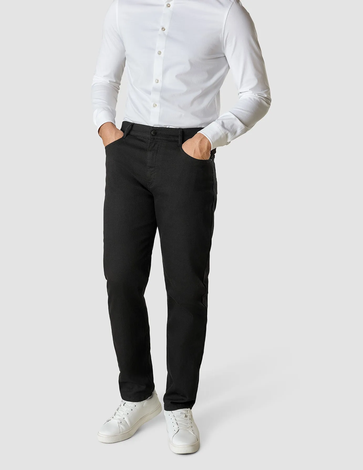 Classic Jeans Regular Stay Black Cool Silhouette