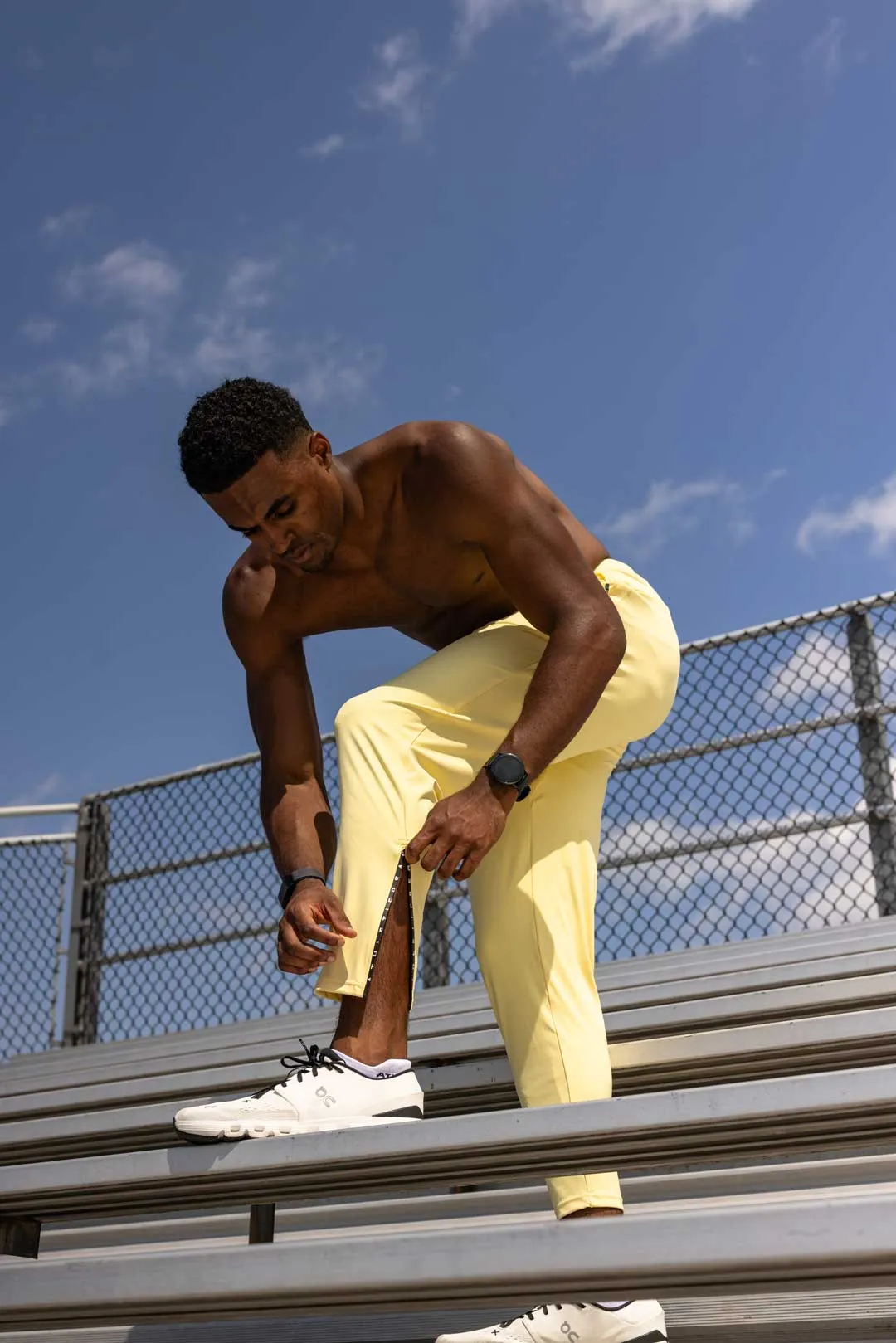 quick dry Refined fit [CORE] Thrive Joggers - Pannacotta
