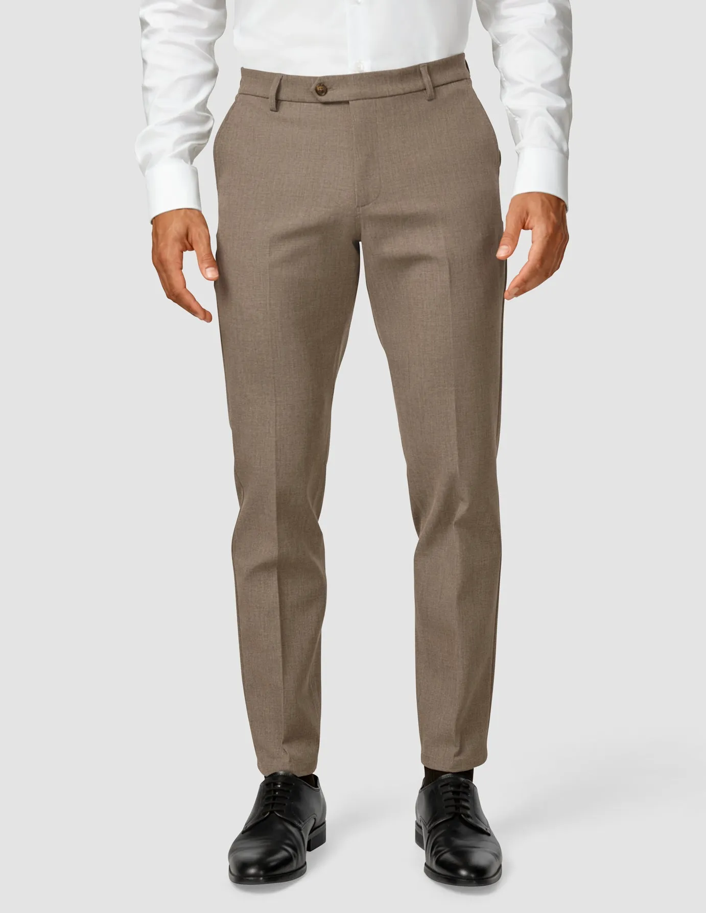 slim fit Bold Design Essential Suit Pants Regular Almond