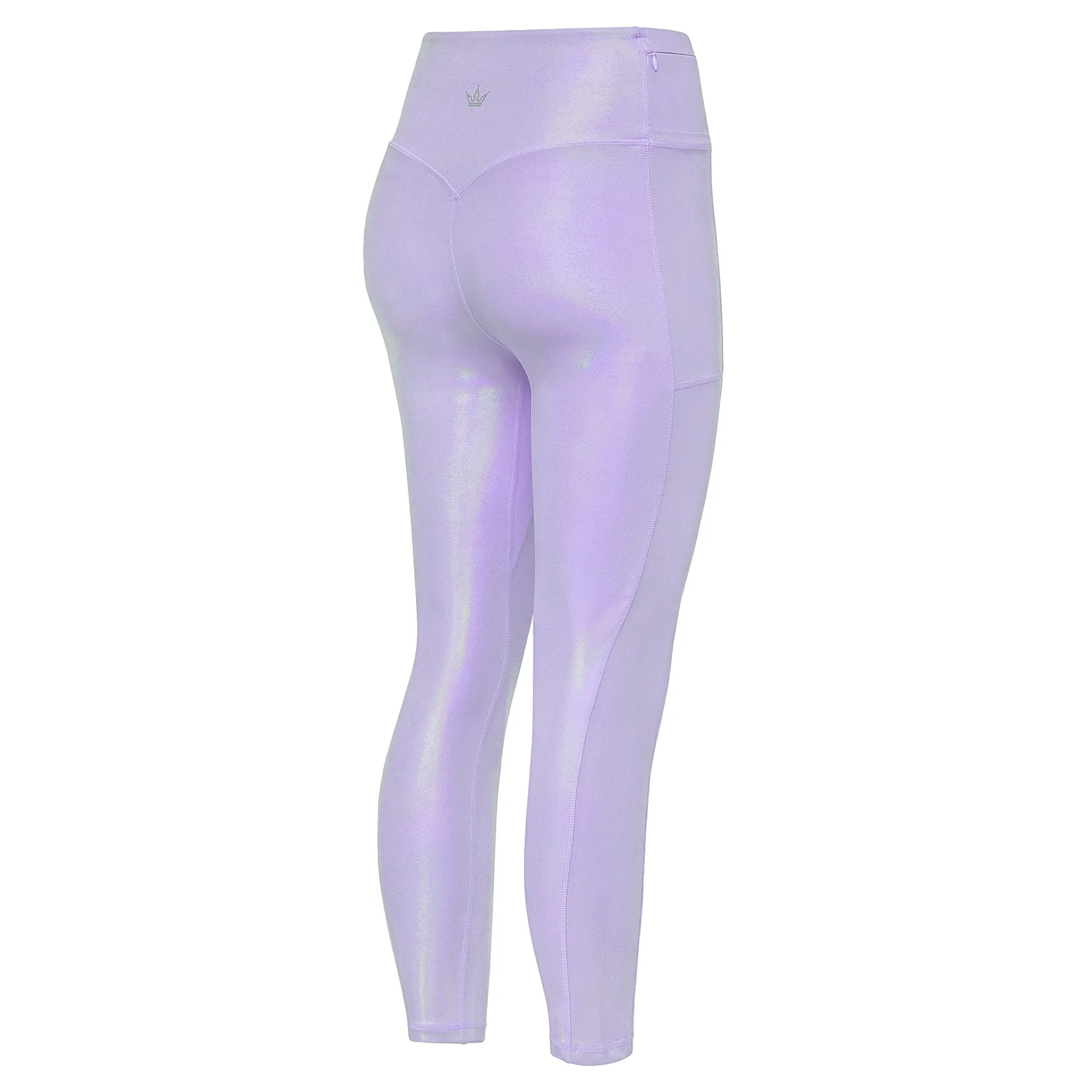 For Kids Non See High Waist Comfort Seeker Lavender Prism Leggings