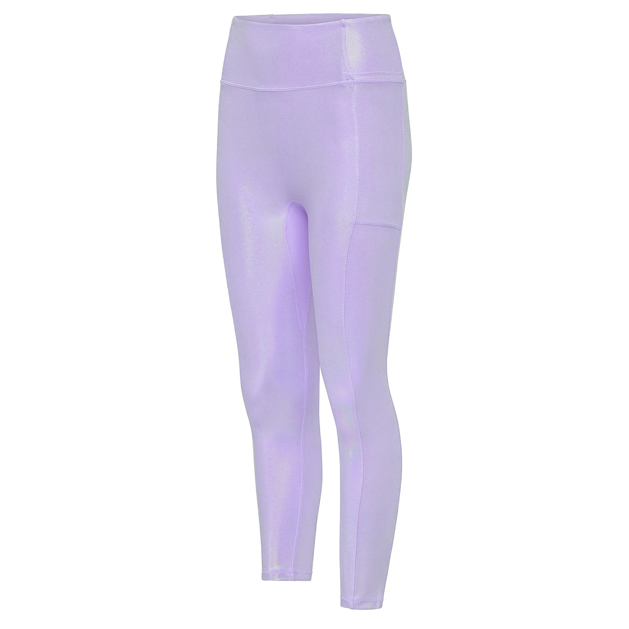 Lavender Prism Leggings Double Layer Dance Practice