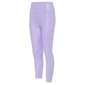 Lavender Prism Leggings Double Layer Dance Practice