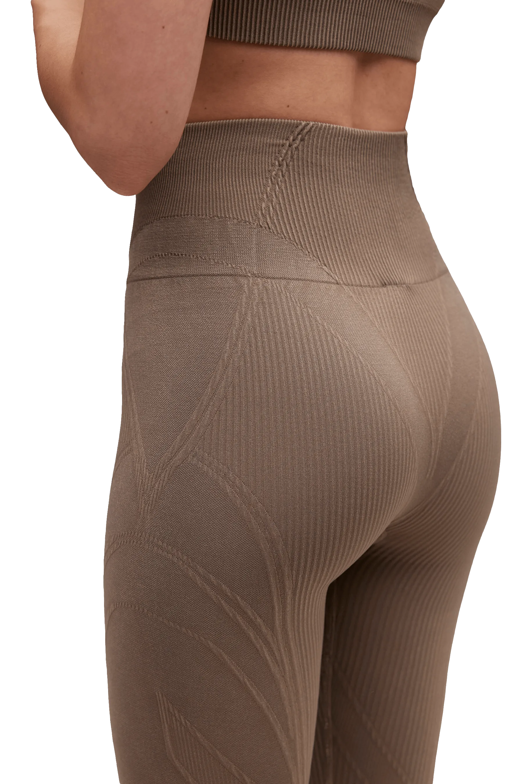 LEGGINGS SEAMLESS - Tan Vintage Stylish Fit Soft Base