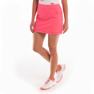 Playful Cut Feminine Design 16 1/2 IN TECH STRETCH SKORT