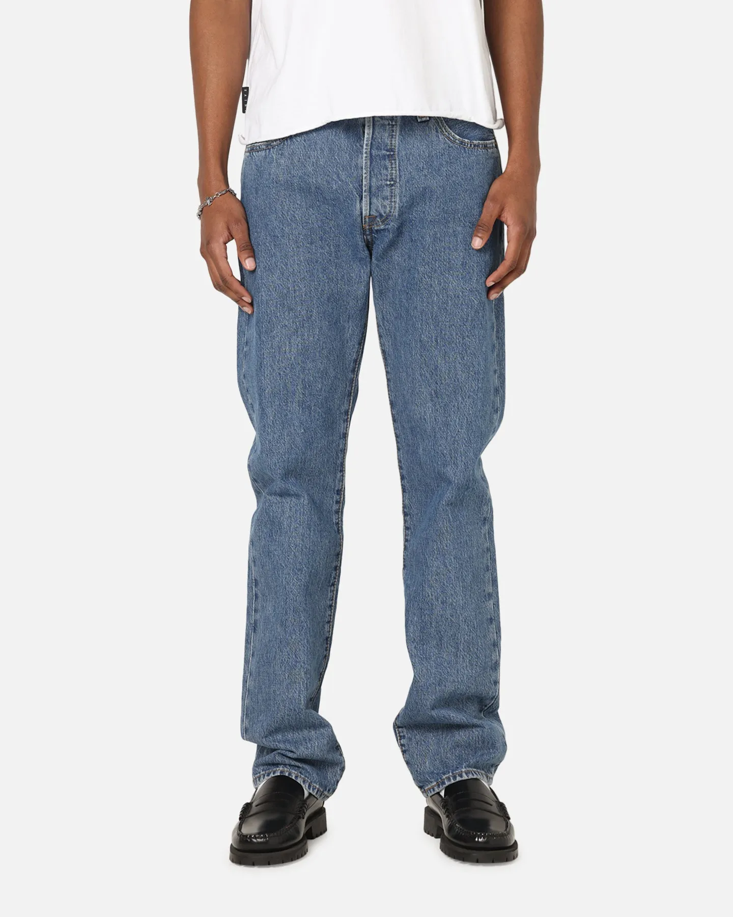 Levi Strauss And Co 501? Original Jeans Stone Wash Quick Match