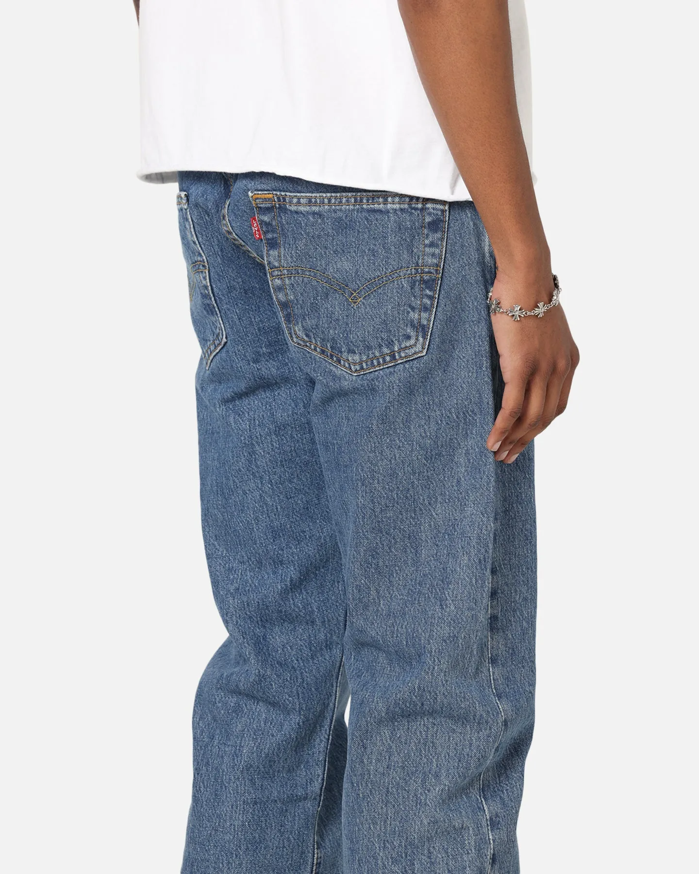 Levi Strauss And Co 501? Original Jeans Stone Wash Smooth zipper closure