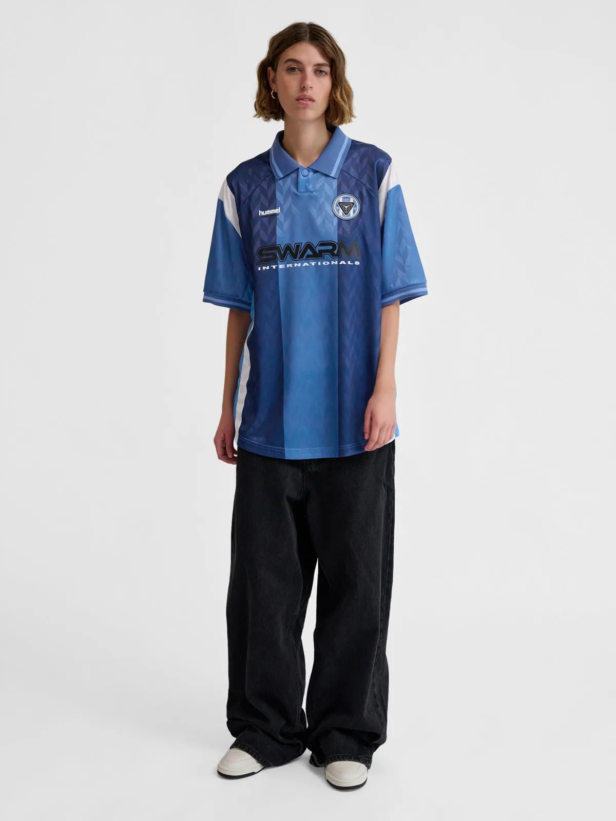 Loose Soccer Jersey S/S Comfy and Versatile Stylish Day Wear