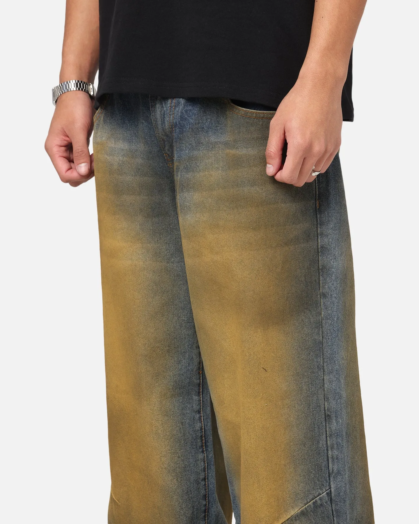 Saint Morta Amplus Jeans Dirty Indigo Quick Matchup Reliable Layer