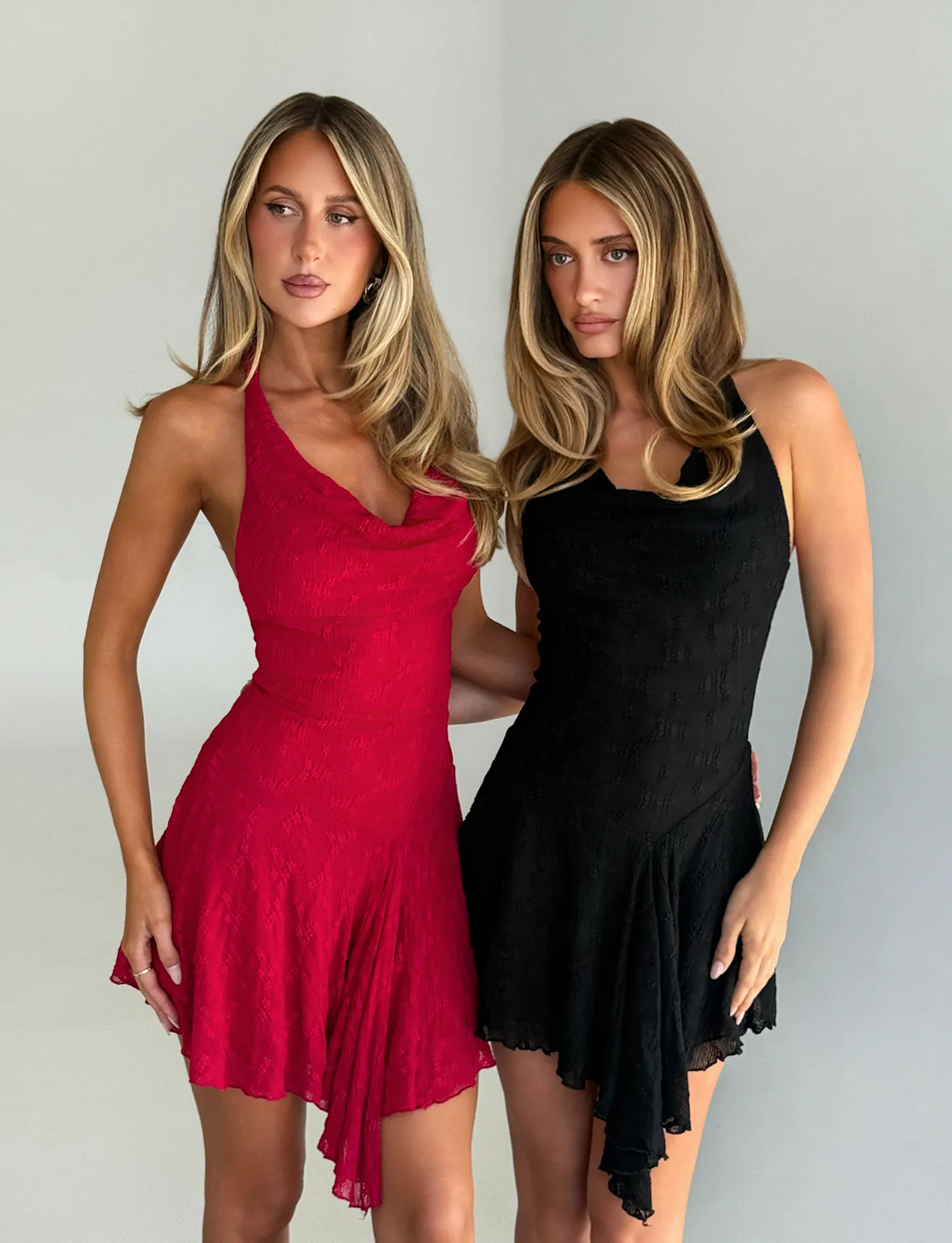 FIORELLA DRESS - RED LACE Floral-Pattern Seasonal Must-Have
