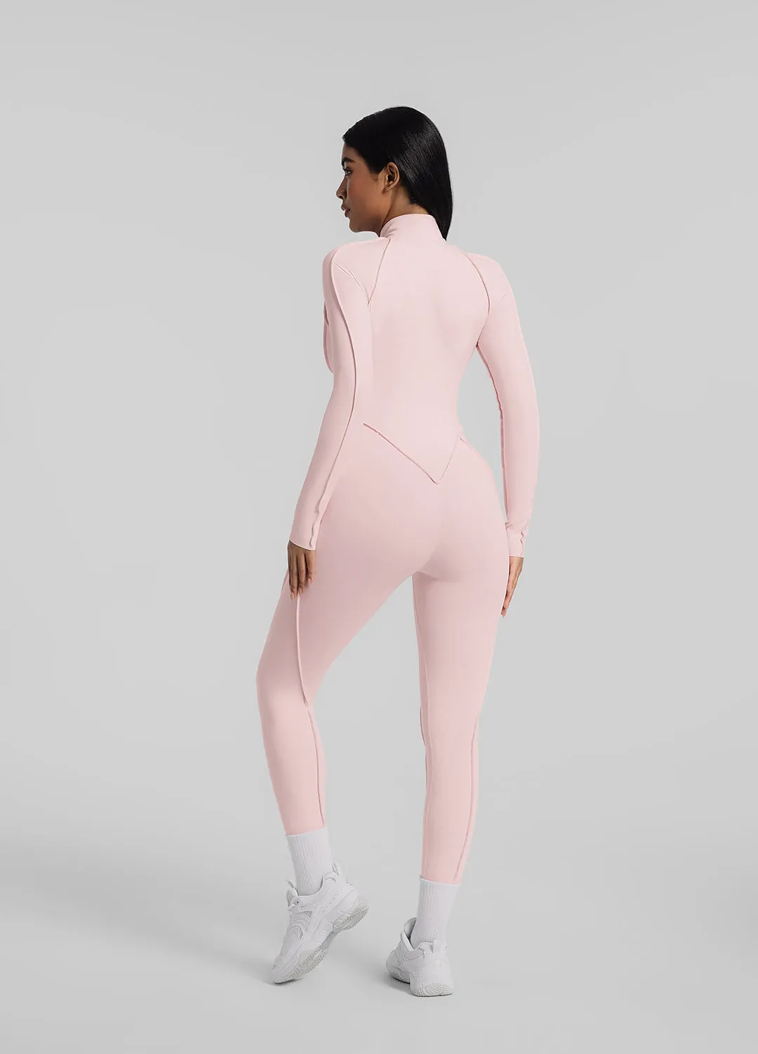 Closed-Back Catsuit Night Loose Relaxed Vivid